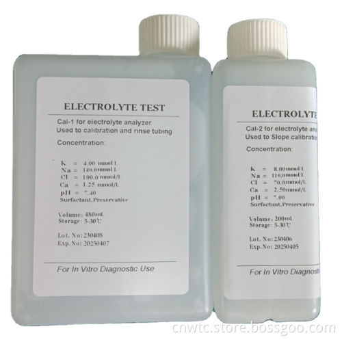 Reference Electrodes: K Na Cl Ca Ph Li in ISE Electrolyte Analyzers